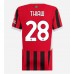 AC Milan Malick Thiaw #28 Hjemmedrakt Dame 2024-25 Kortermet